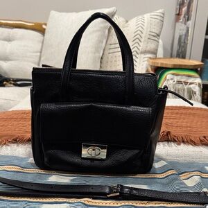 Kate Spade Black Leather Satchel